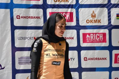سمیه یزدانی در تور دوچرخه سواری ازبکستان سوم شد